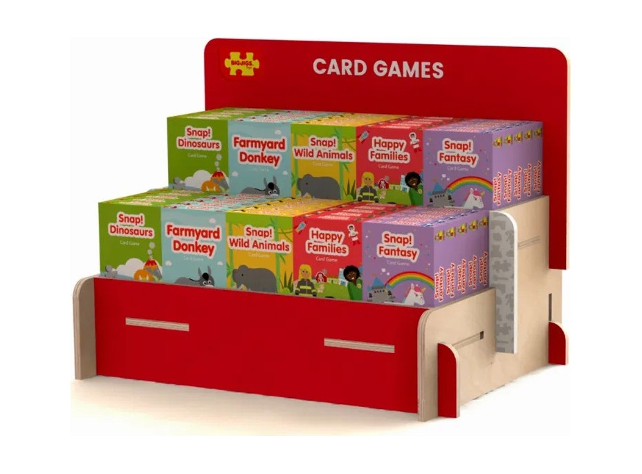 Bigjigs Toys Stojanček na kartové hry Bigjigs Toys Stojanček na kartové hry