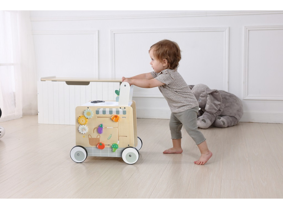 2Kids Toys Drevené chodítko Kuchynka