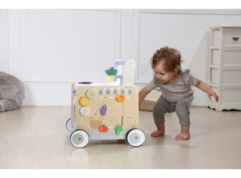 2Kids Toys Drevené chodítko Kuchynka