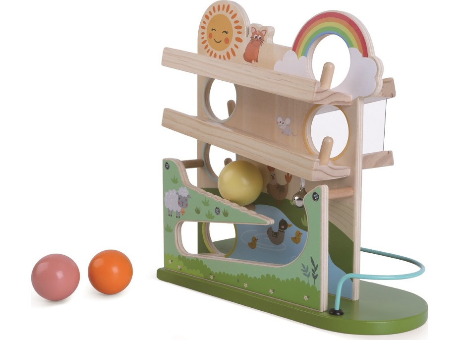 2Kids Toys Guličková dráha Štastná farma