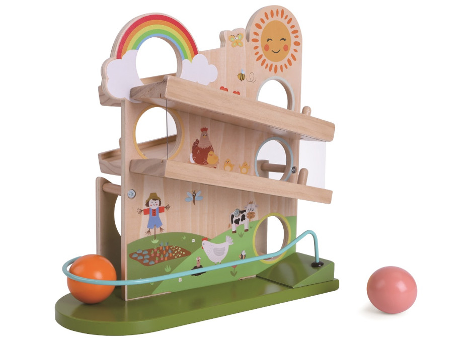 2Kids Toys Guličková dráha Štastná farma