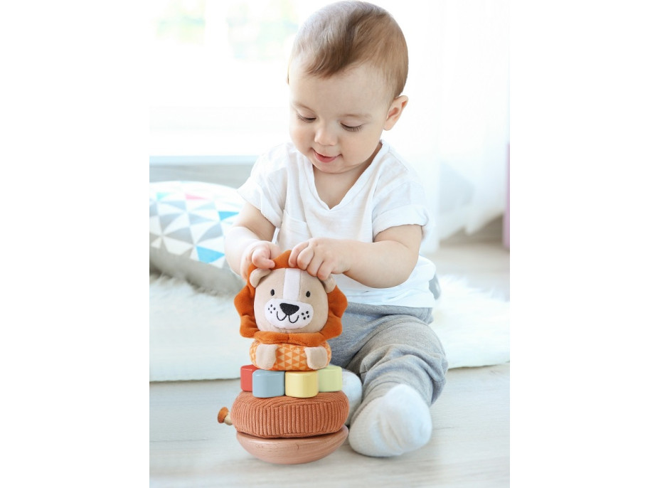 2Kids Toys Nasadzovacie krúžky Levíček