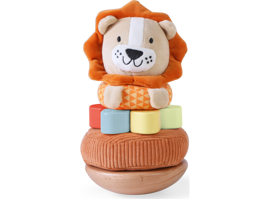 2Kids Toys Nasadzovacie krúžky Levíček