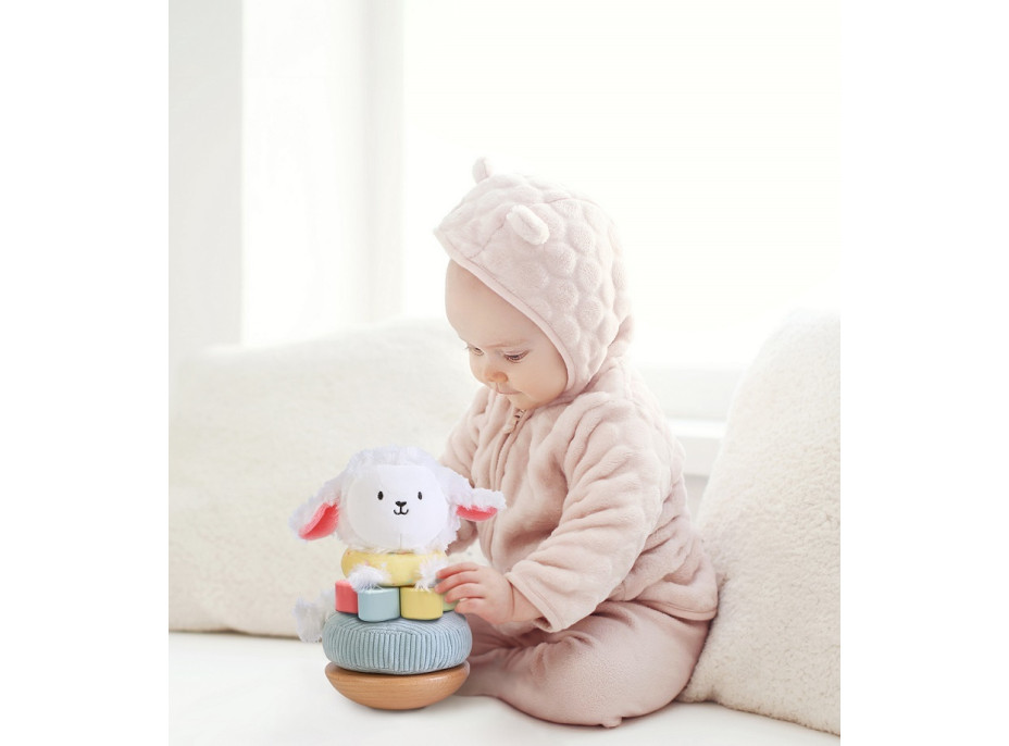 2Kids Toys Nasadzovacie krúžky Ovečka