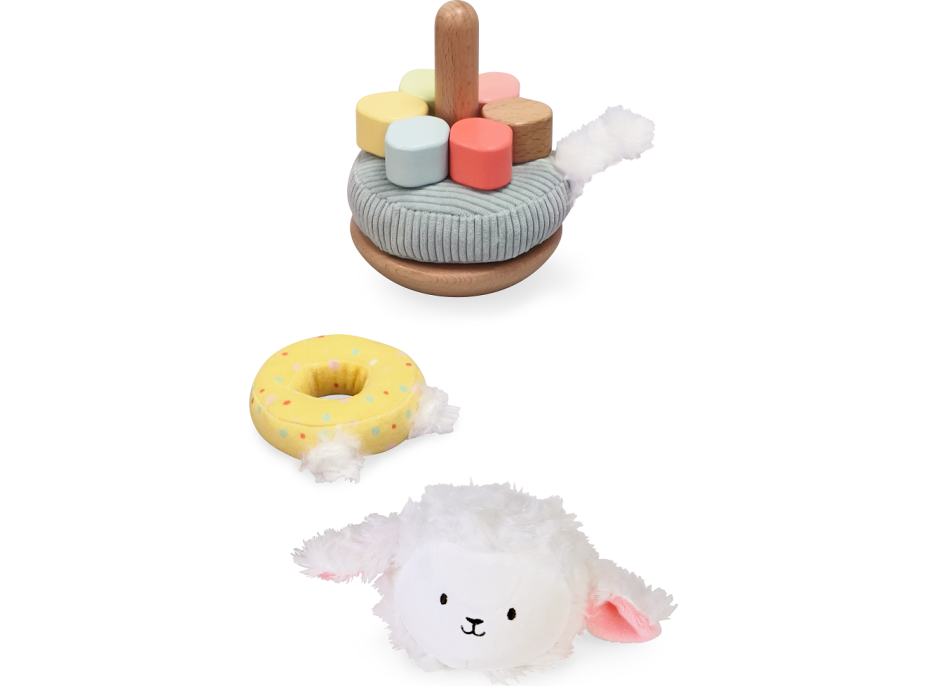 2Kids Toys Nasadzovacie krúžky Ovečka