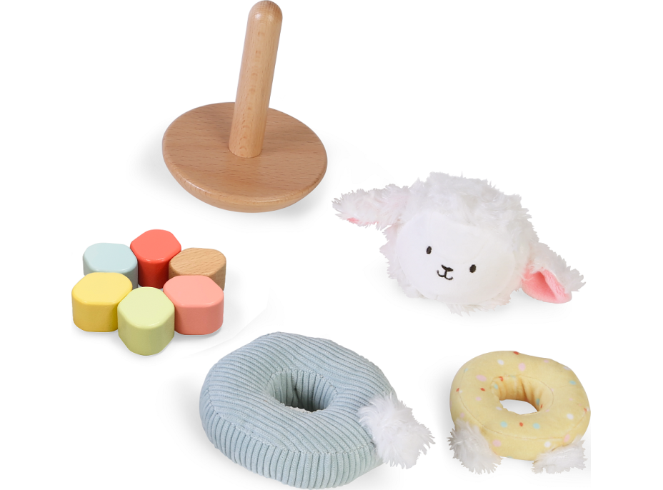 2Kids Toys Nasadzovacie krúžky Ovečka