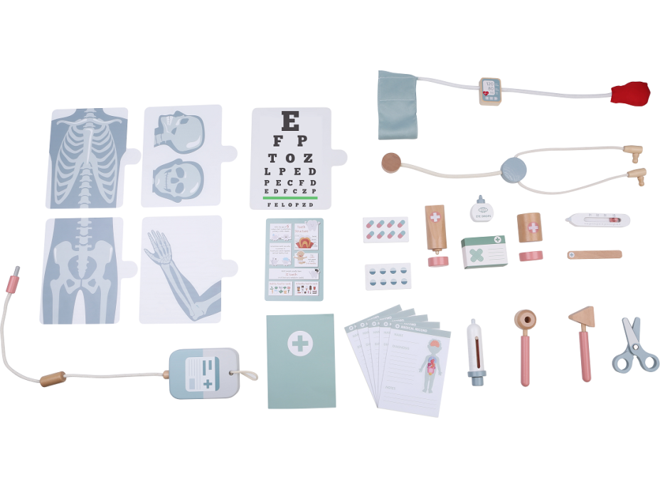 2Kids Toys Drevená nemocnica