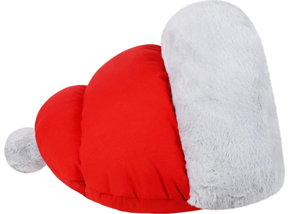 Pelech pre psa/mačku DUKE NOEL 70x45x55 cm - červený