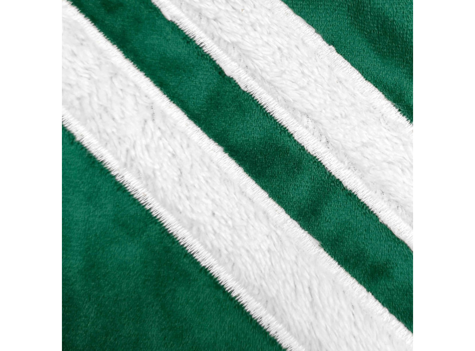 Vianočný vankúš SWEET CANDY 60 cm - zelený/biely