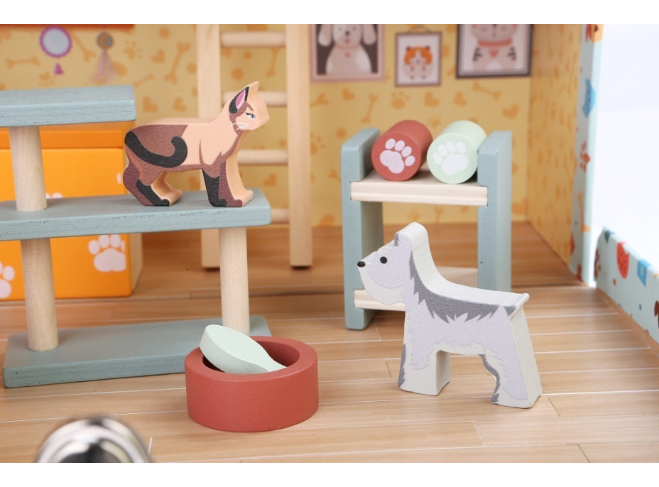 2Kids Toys Domček pre miláčikov v kufríku