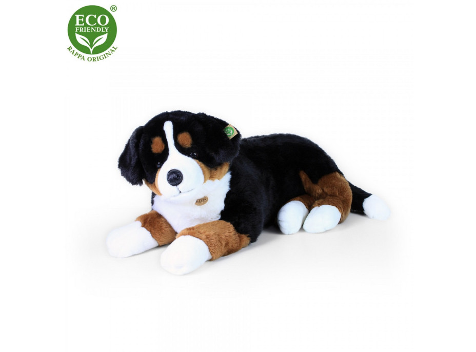 Rappa Veľký plyšový pes Bernský salašnícky ležiaci 89 cm ECO-FRIENDLY