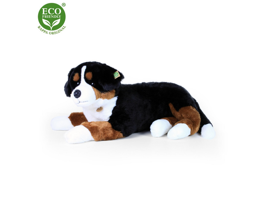 Rappa Veľký plyšový pes Bernský salašnícky ležiaci 89 cm ECO-FRIENDLY