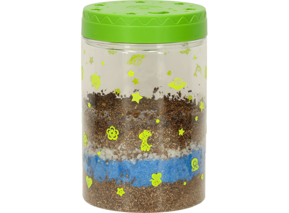 Dinosaurie terárium s nočným LED osvetlením