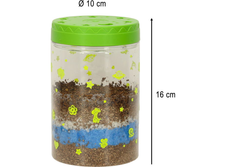 Dinosaurie terárium s nočným LED osvetlením