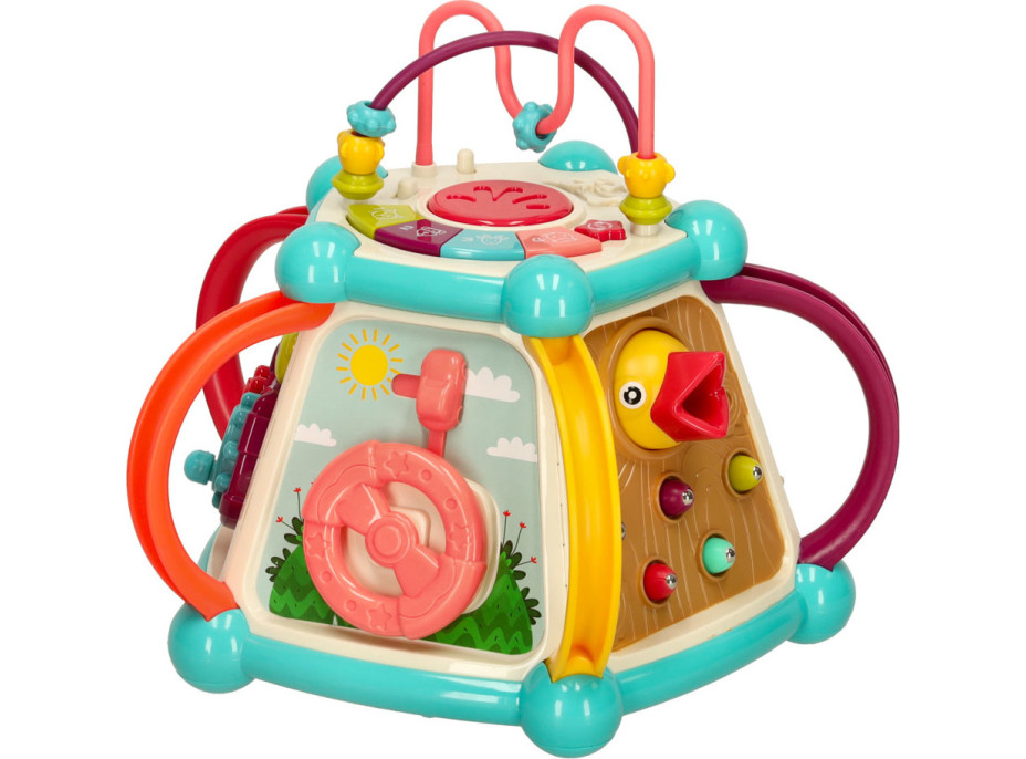 Senzorická kocka pre deti 7v1