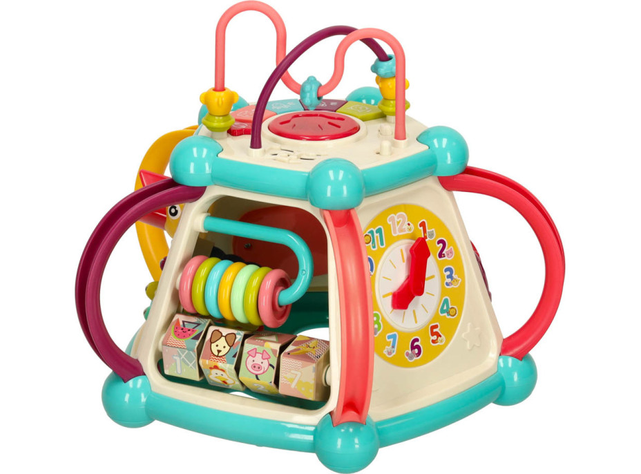 Senzorická kocka pre deti 7v1