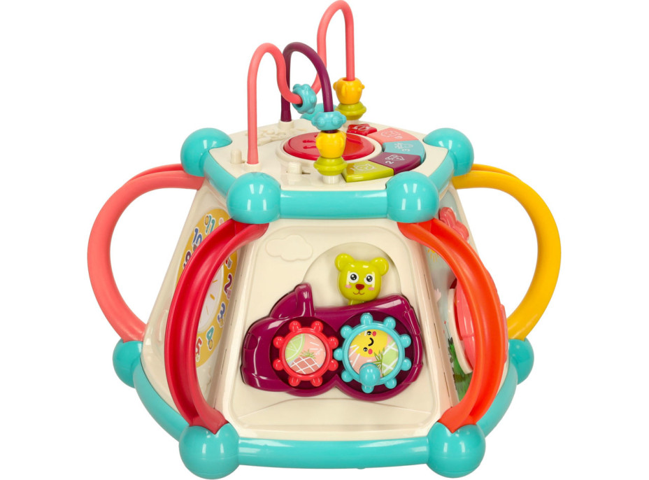 Senzorická kocka pre deti 7v1