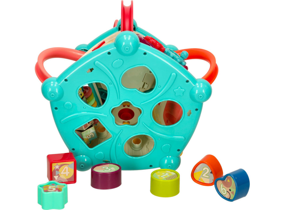 Senzorická kocka pre deti 7v1