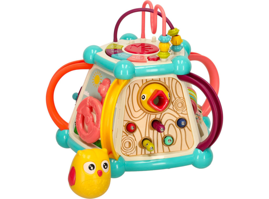 Senzorická kocka pre deti 7v1