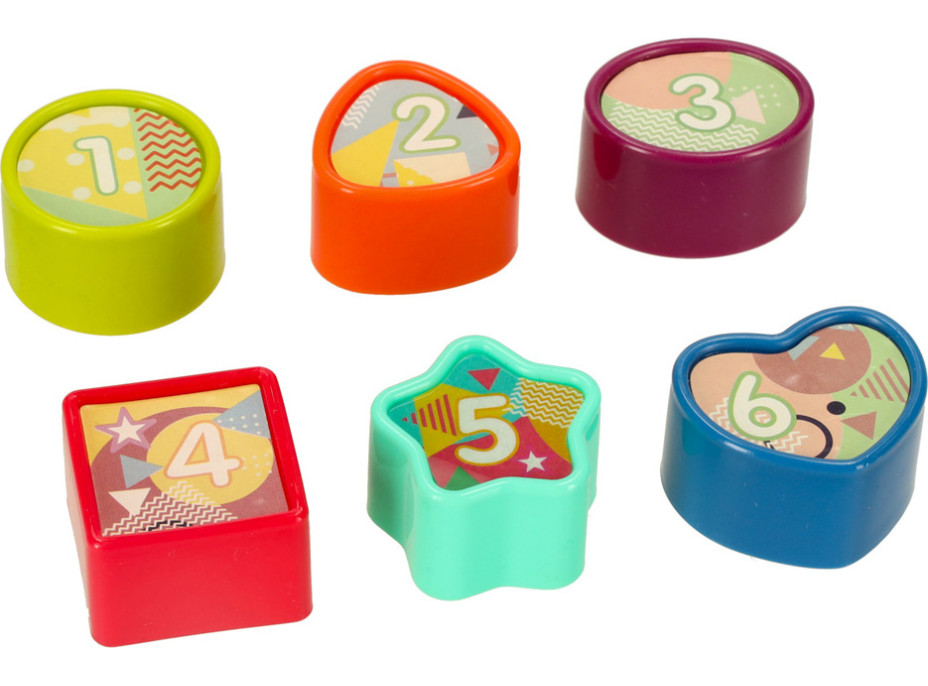 Senzorická kocka pre deti 7v1