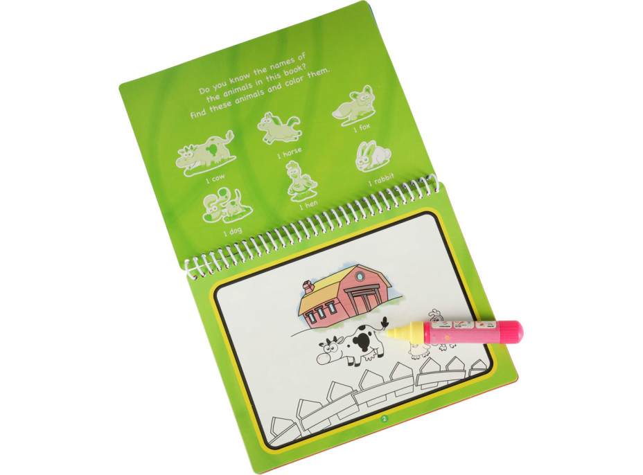 Vodná omaľovánka - Farma