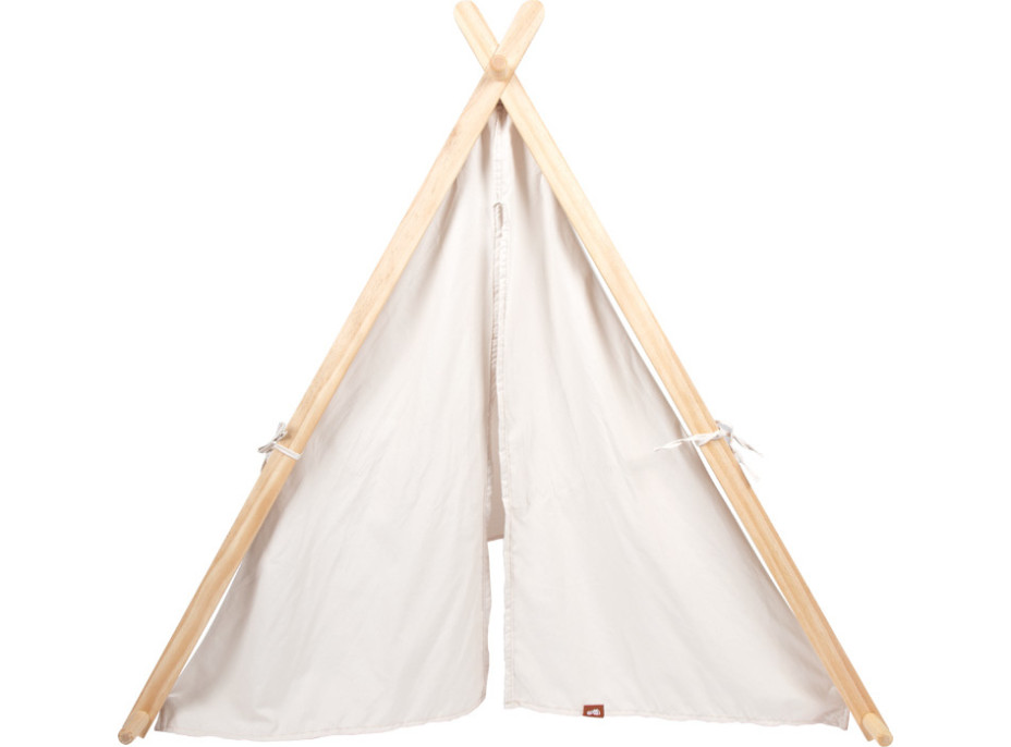 small foot Stan prírodný biely