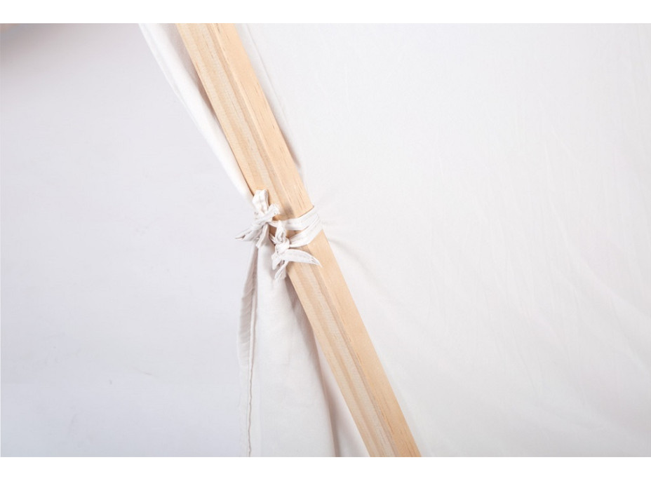 small foot Stan prírodný biely