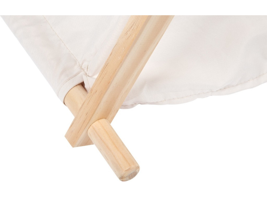 small foot Stan prírodný biely