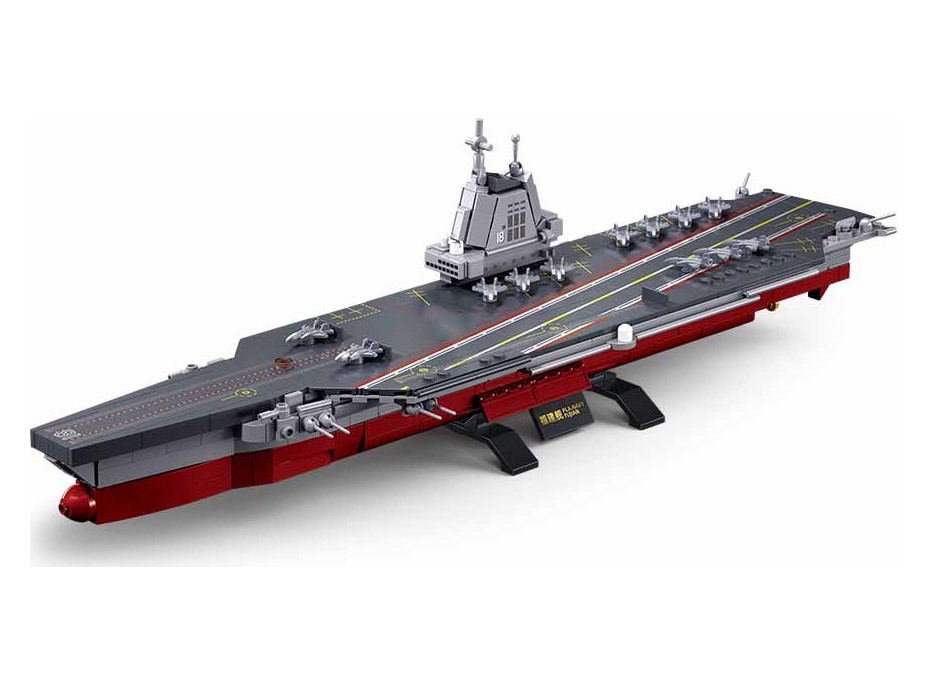 Sluban Model Bricks M38-B1211 Lietadlová loď Fujian