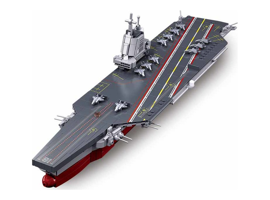 Sluban Model Bricks M38-B1211 Lietadlová loď Fujian