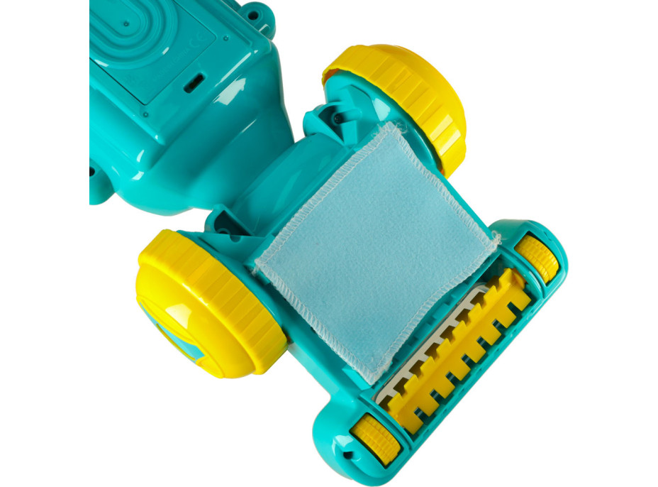 Interaktívny vysávač pre deti so zvukom - tyrkysový