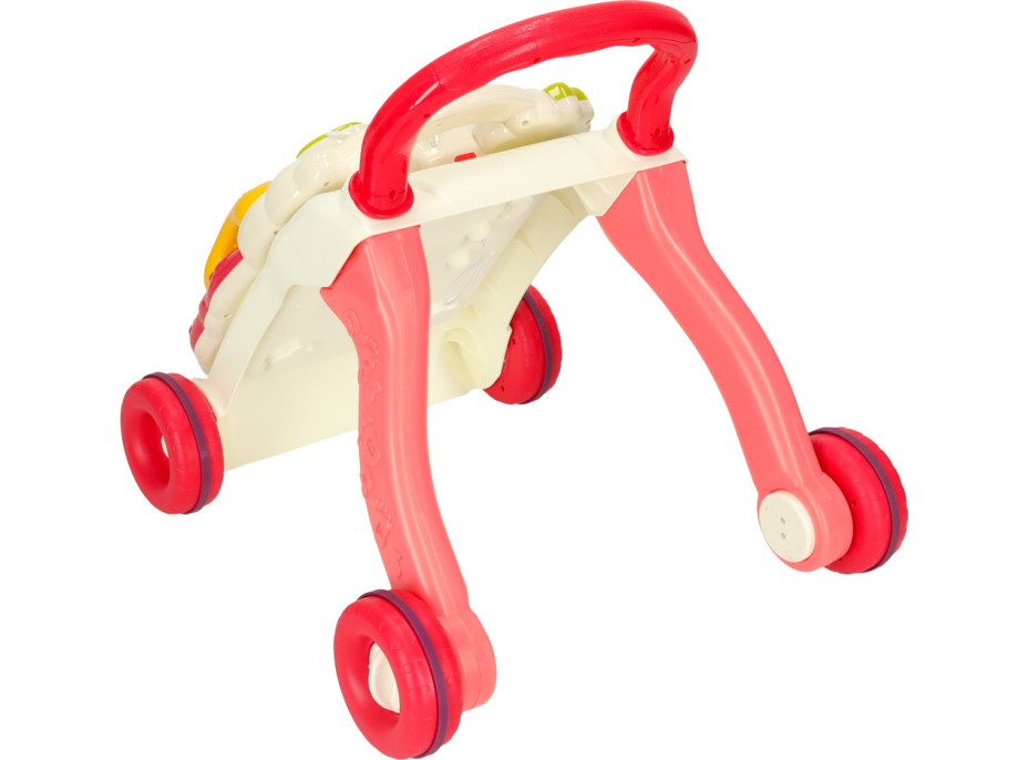 Interaktívna chodítko 4v1 - červené