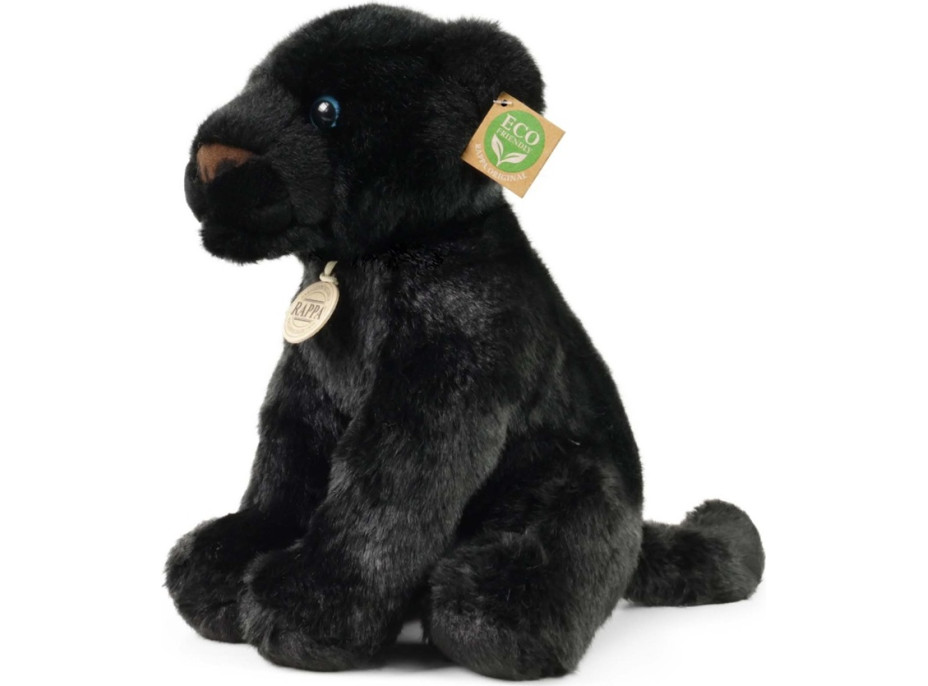 Rappa Plyšový panter 30 cm ECO-FRIENDLY