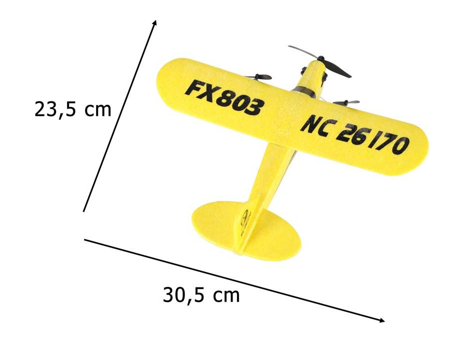 RC lietadlo FX803 Piper 150mah
