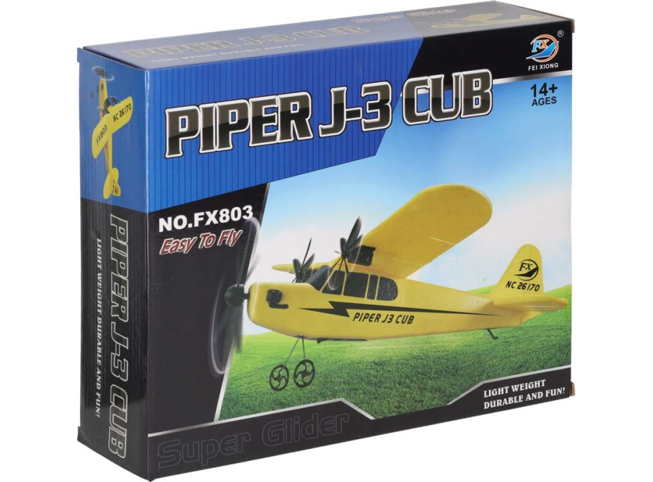 RC lietadlo FX803 Piper 150mah