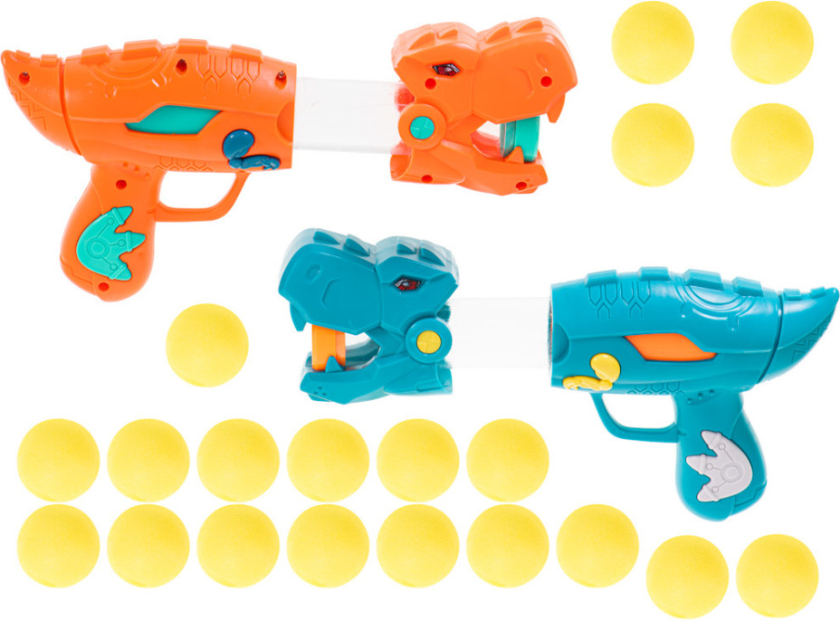 Hladný dinosaurus - strelecká arkádová hra pre 2