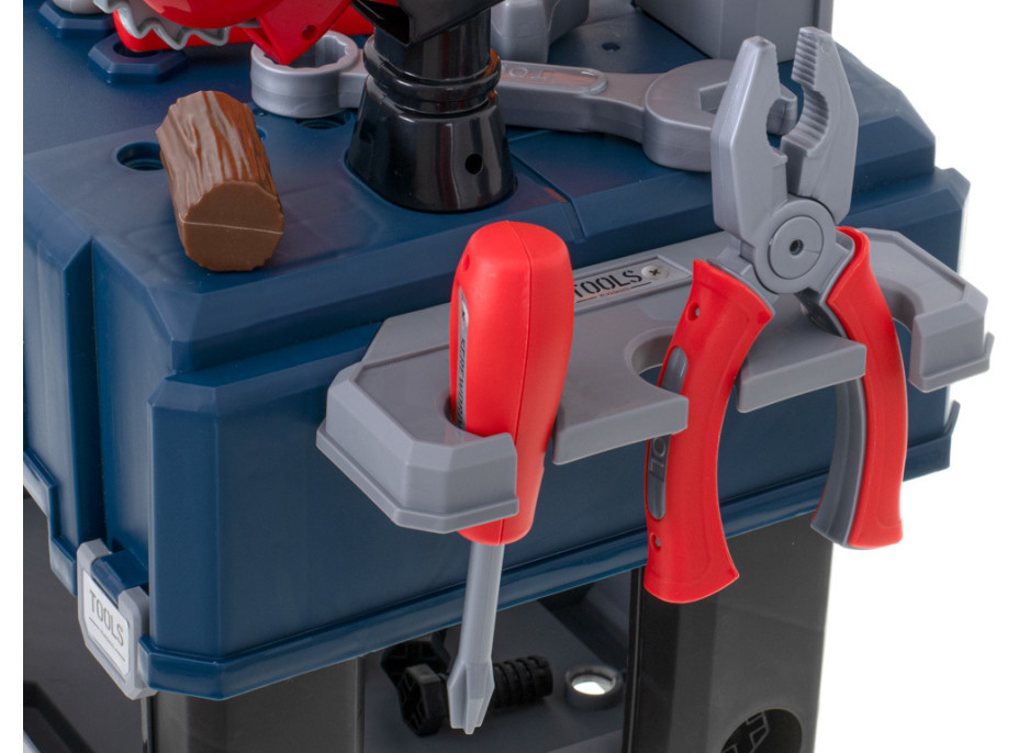 Detský ponk do dielne s náradím - 65 prvkov