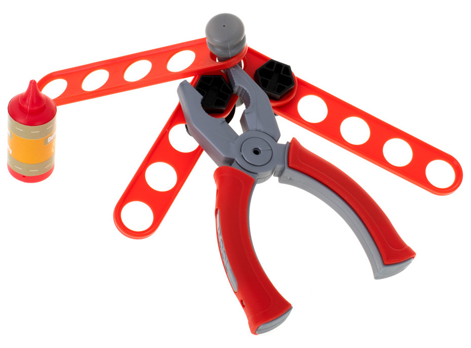 Detský ponk do dielne s náradím - 65 prvkov