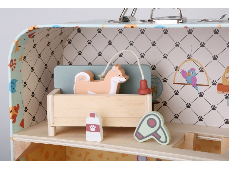 2Kids Toys Domček pre miláčikov v kufríku