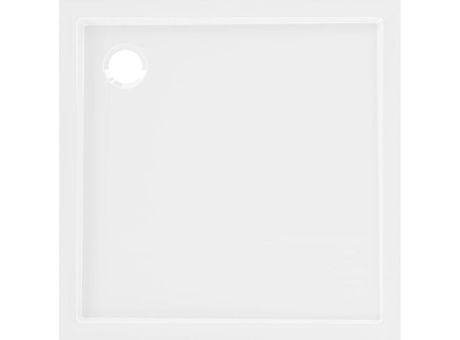 Sprchová vanička MEXEN FLOW - 110x110 cm - biela lesklá - 46S101111