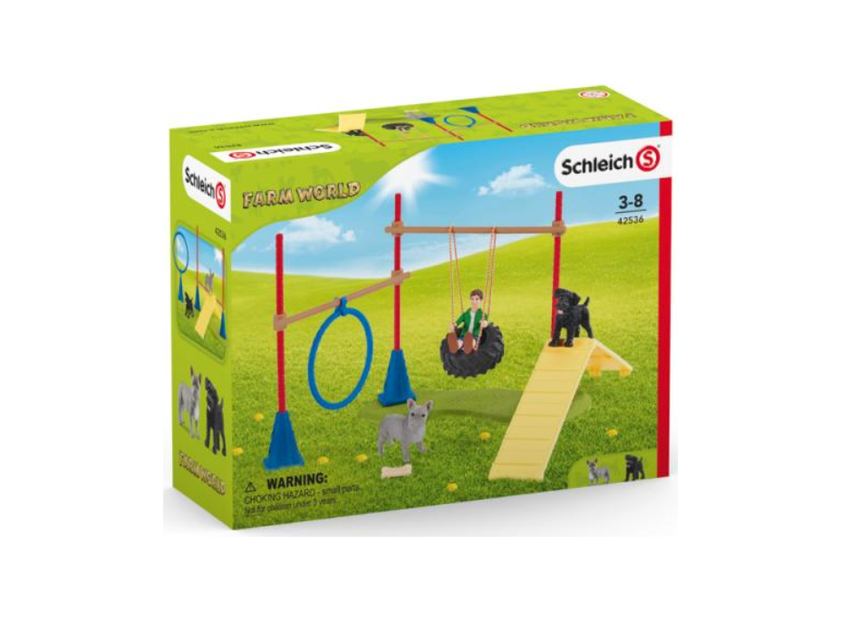 SCHLEICH Farm World® 42536 Preliezačka pre psov