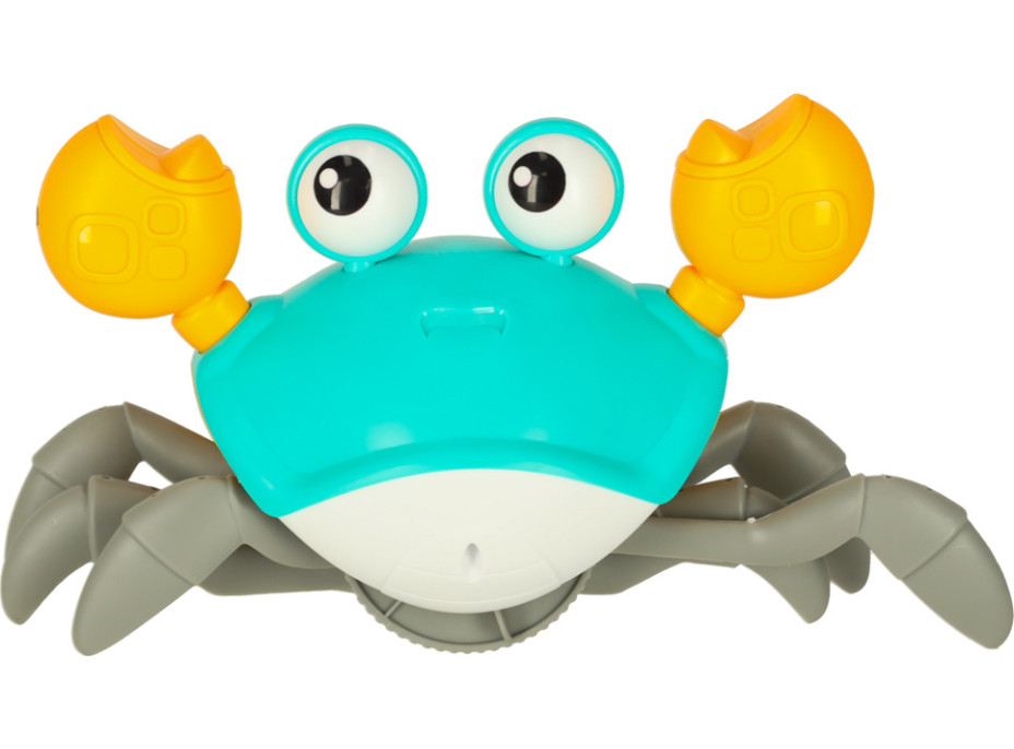 Interaktívny krab so zvukom - zelený