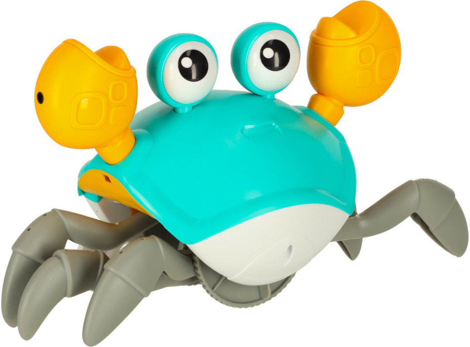 Interaktívny krab so zvukom - zelený