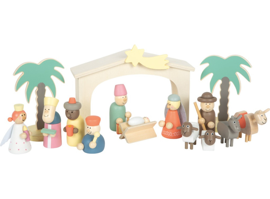 small foot Drevená hracia sada Betlehem