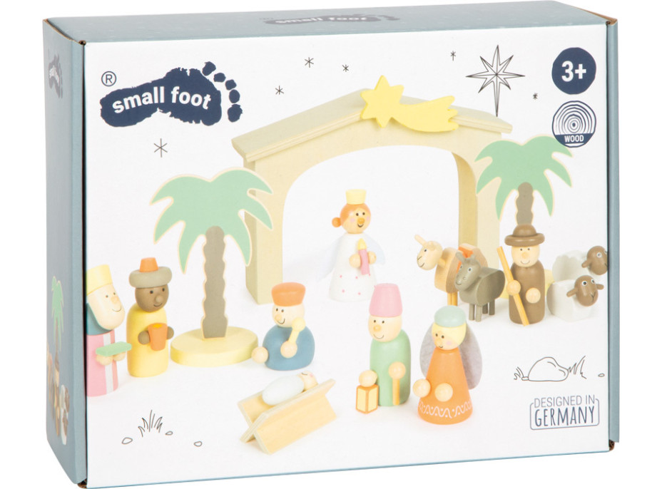 small foot Drevená hracia sada Betlehem