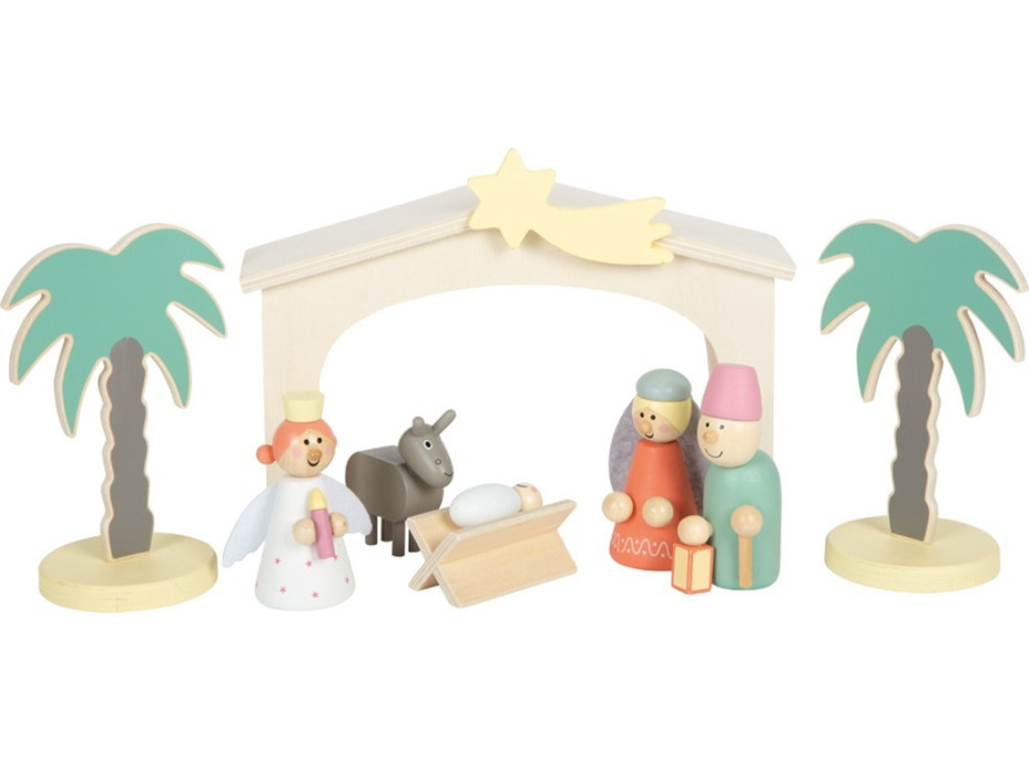 small foot Drevená hracia sada Betlehem