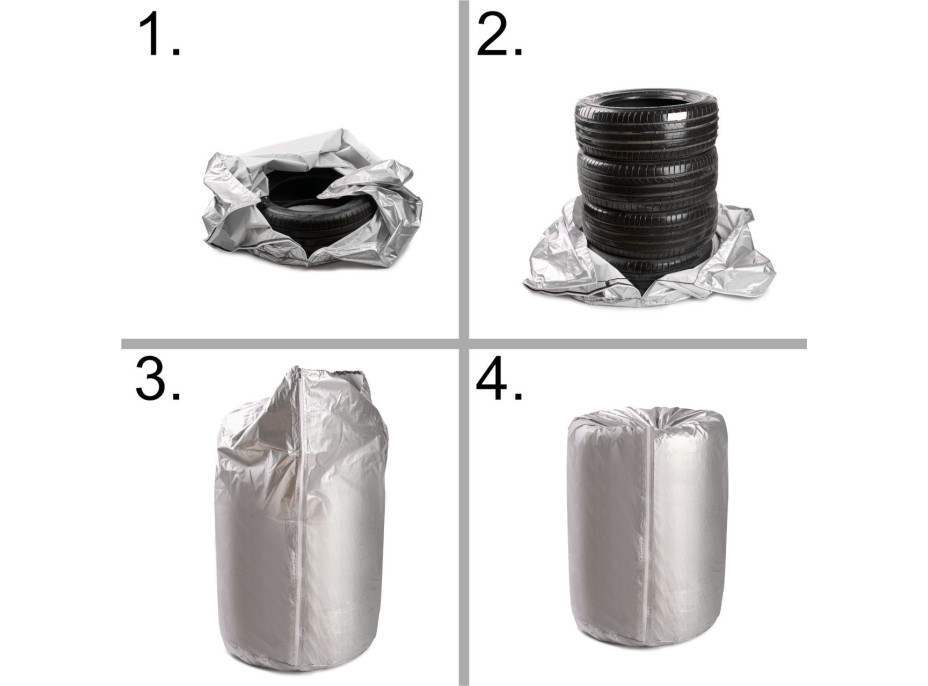 Vodotesný kryt na pneumatiky auta 13-17 palcov