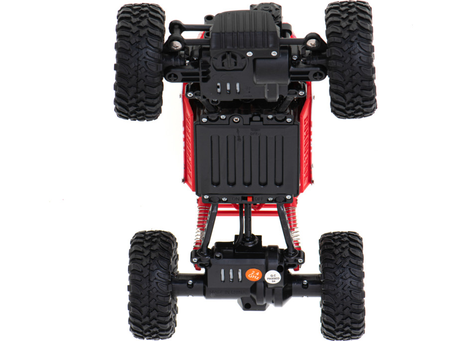 RC auto Rock Crawler HB 2.4GHz 1:18 - červené