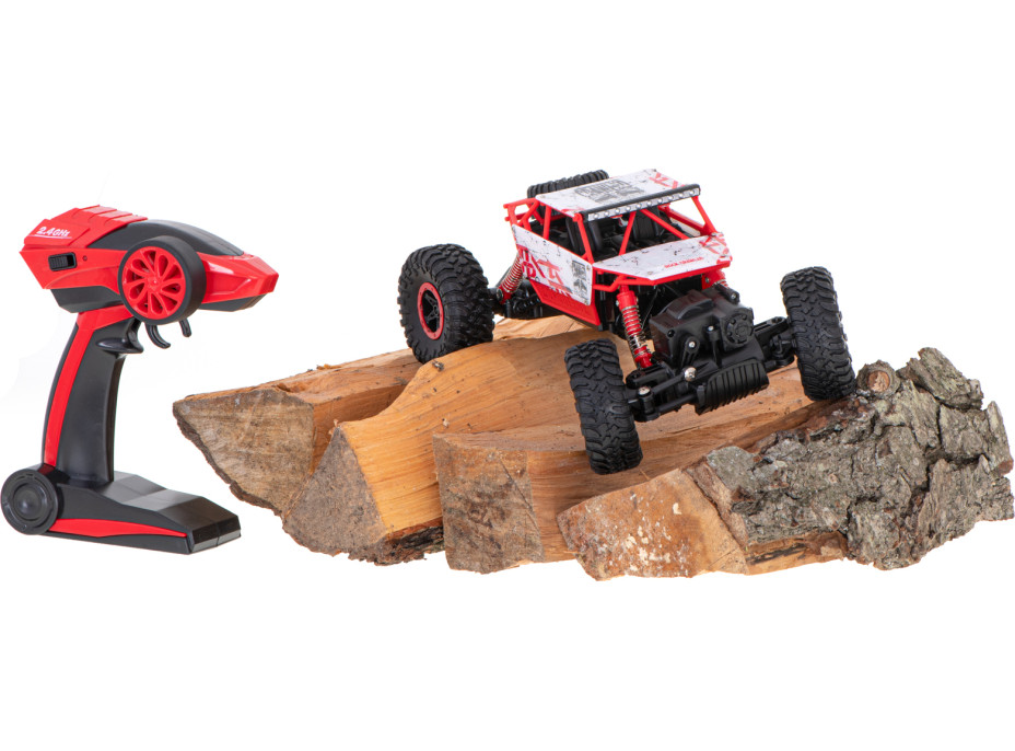 RC auto Rock Crawler HB 2.4GHz 1:18 - červené