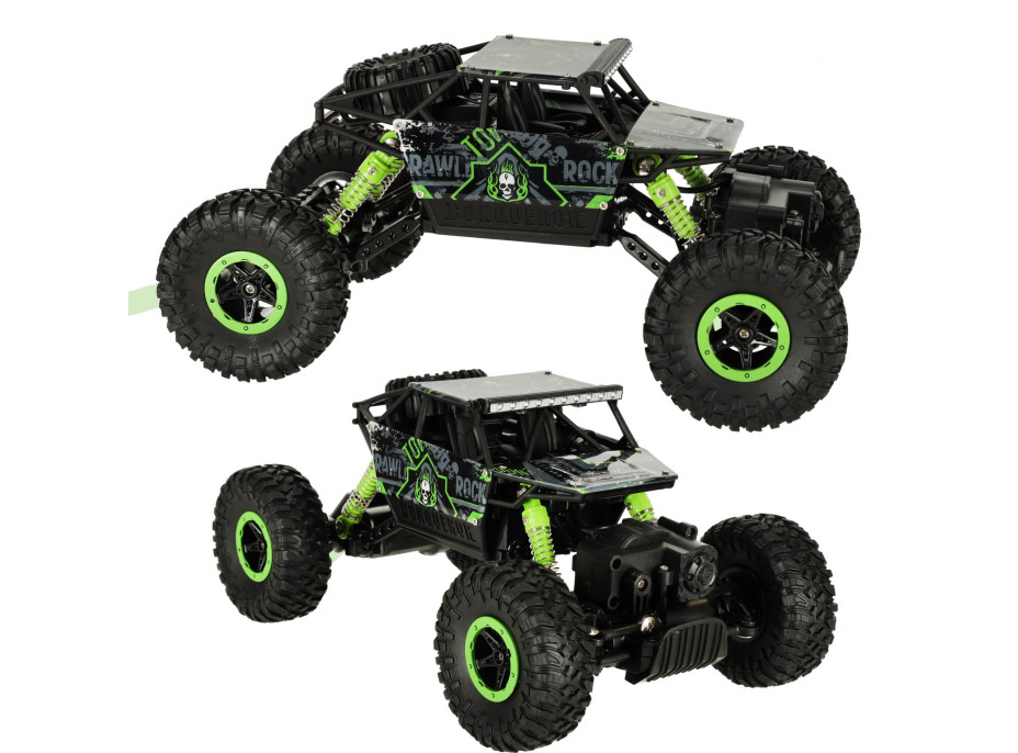 RC auto Rock Crawler HB 2.4GHz 1:18 - zelené